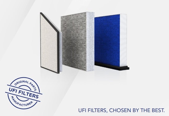 UFI Filters baut sein Angebot an Innenraumfiltern weiter aus